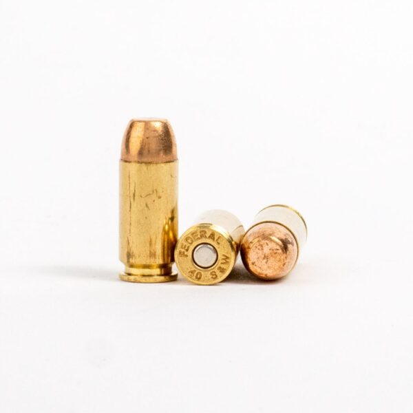 Federal AE40R3 40 Smith & Wesson 165 Grain FMJ Rounds